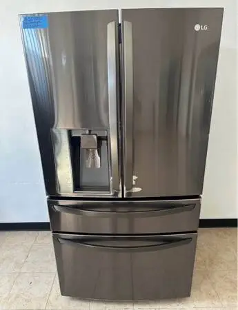LG Counterdepth Black Stainless Refrigerator W Ice & Water 713-376-0356