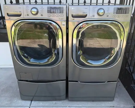 Washer and dryer