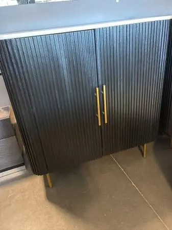 Arhaus Finnley Bar Cabinet W/ Marble Top- 40X20X43.5