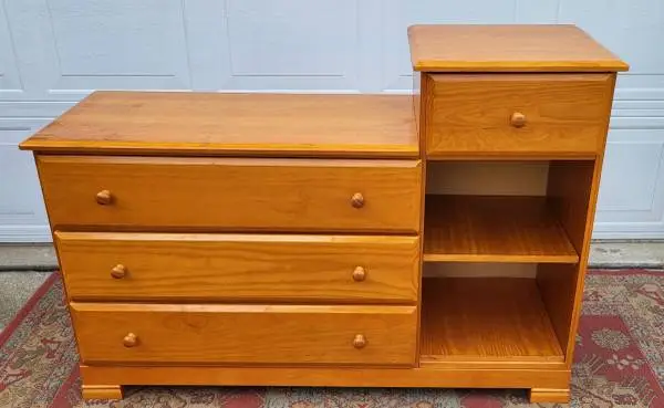 Baby Changing Dresser Table