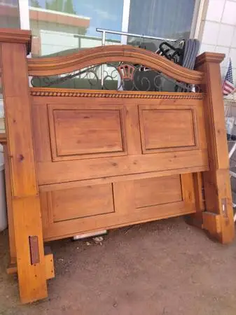 Queen bed frame