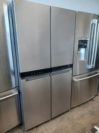 WHIRLPOOL refrigerator 4 door french door Stainless Steel
