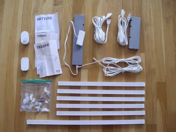Ikea Mittled Undercabinet lights w/ power supplies+cords.  SAVE $136