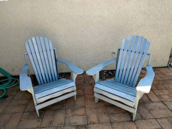 Pair Adirondack Chairs 65 for both