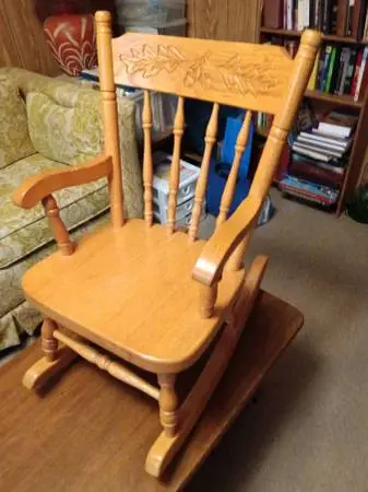 Amish-Style Childs Rocking Chair