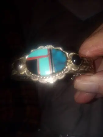 Navajo sterling silver bracelet