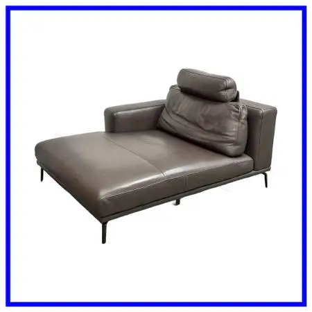 Nicoline Italia Strauss Leather Chaise