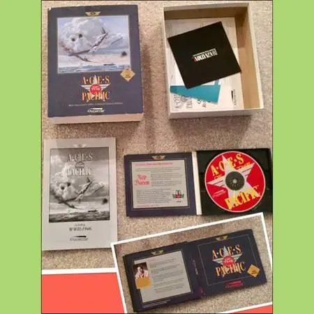 Aces of the Pacific -MS DOS - CD ROM - Big Box - complete