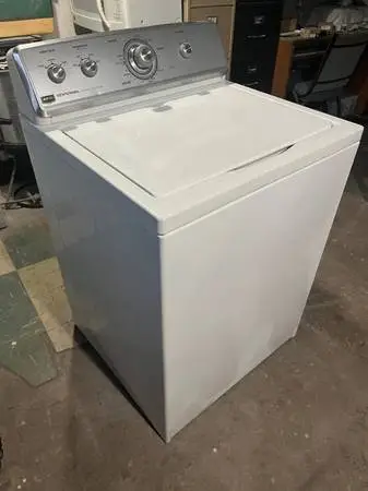 Maytag washer installed