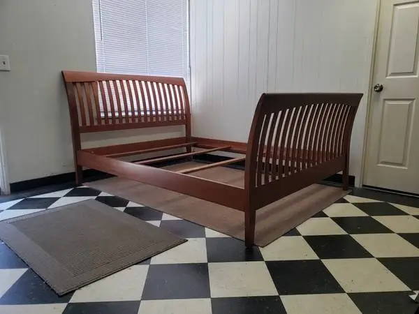 Queen size bed frame - can DELIVER almost anywhere for $20 extra
