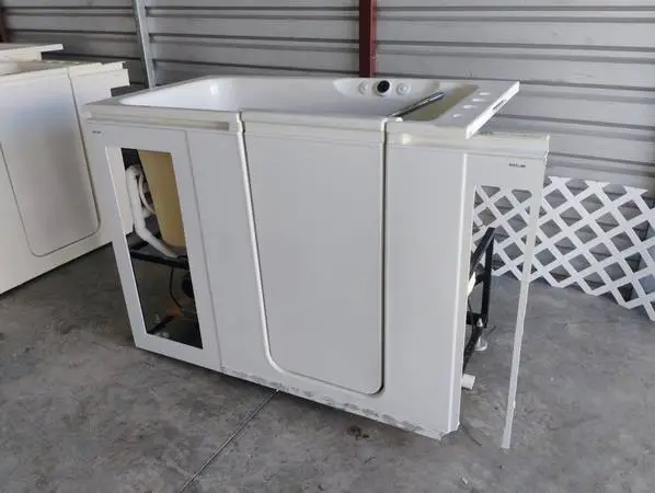 Upright Bath Tub/ Shower Bubble Belay Body Massage Bathroom Spa