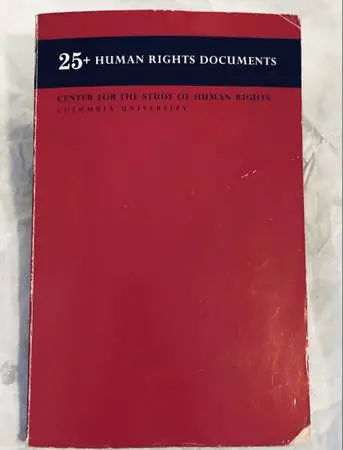 25+ Human Rights Documents Paperback