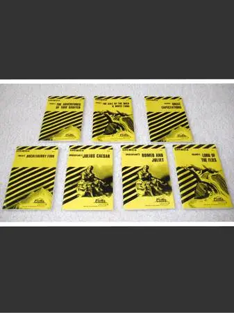 Cliffs notes - 7 books include 8 stories