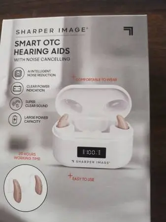 NEW Sharper Image Smart OTC Hearing Aids