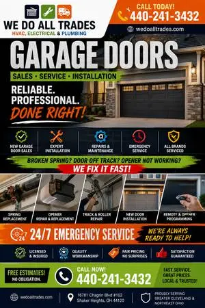 GARAGE DOORS SALES AND REPAIRS BEST PRICE