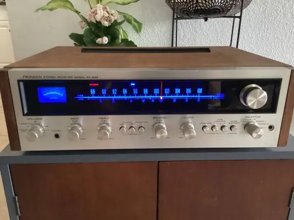 Vintage Pioneer SX-626 Receiver CUSTOM Cherry W/LEDs