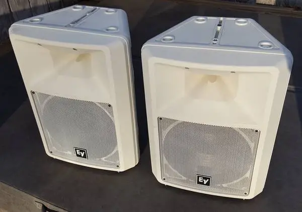 Stereo AMP &2 PA speakers EV Sx100+ speaker Main Monitor DJ Karaoke