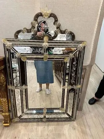 Gorgeous Murano Venetian mirror