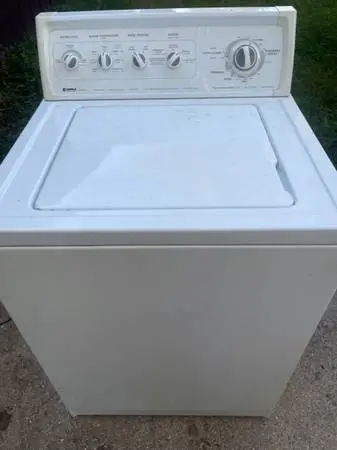 Washer Super capacity, 5 cycle selections,5 load size settings
