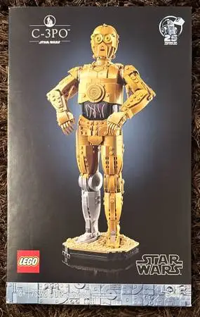 LEGO Star Wars C-3PO Buildable Droid Figure, Build and Display Model -75398
