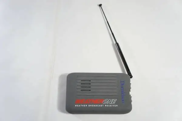 Weather One Weather Broadcast Receiver Radio Hand Held ( Tested & Work