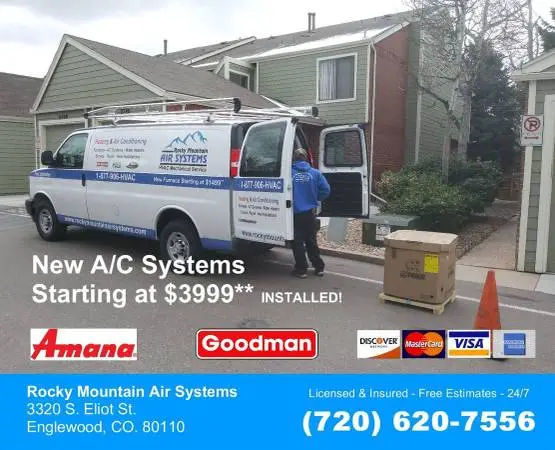 Best Deals on New Heating & Cooling Systems 720-620-7556