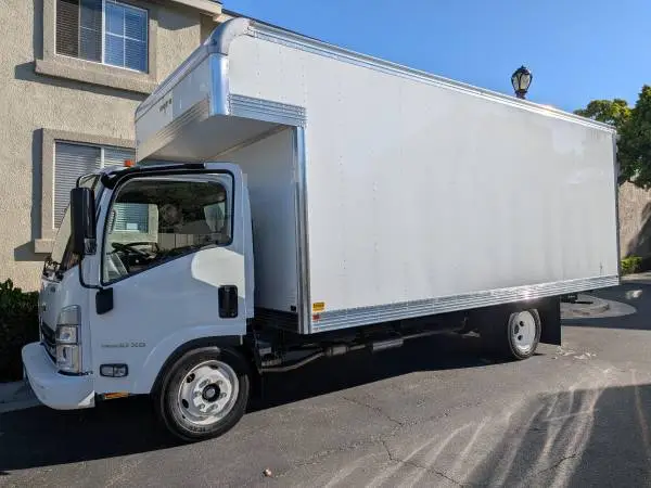 2024 Isuzu/Chevy 5500 21ft Box Only 2k Miles Gas