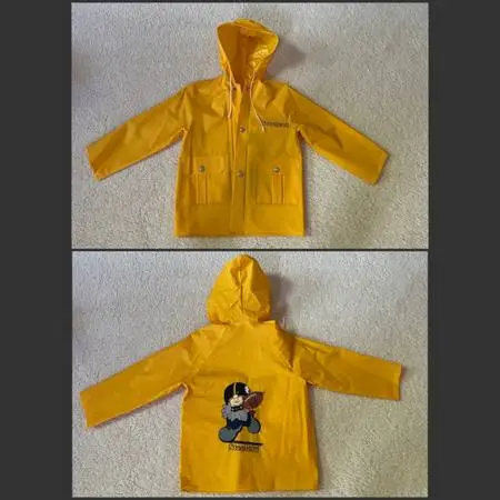 Steelers toddler raincoat