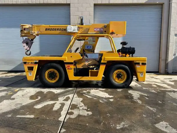 2009 BRODERSON IC-80-1H CRANE • EXCELLENT CONDITION • READY TO WORK