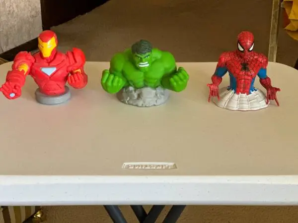 Vintage 2012 Marvel “Upper Bust” Coin Banks