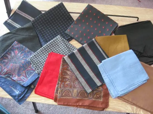 Gentlemans pockerchief collection