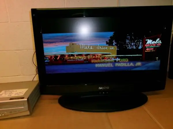 24 SANYO TV with VCR