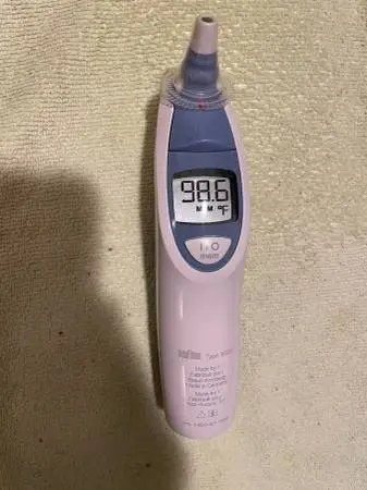 Braun ThermoScan 6022 ExacTemp Ear Digital Thermometer!