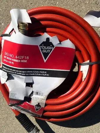 HOSE TOUGH GUY 3/4X50 TEMP 160 NEW