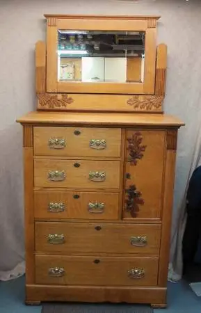 Refurbish Oak Hat Box Dresser