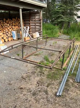 Older Lumber Rack, for pickup with 8 bed