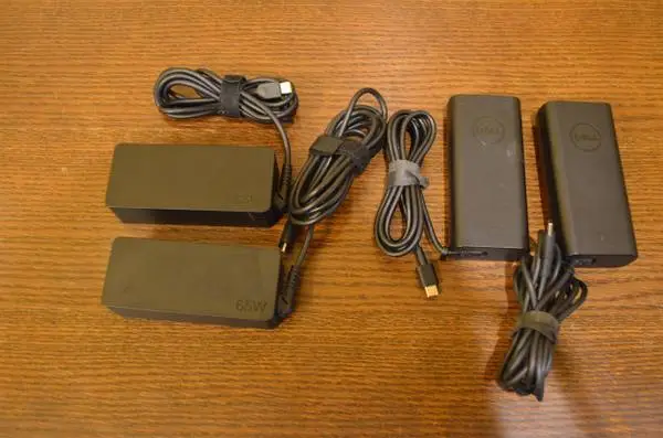 65w USB-C Laptop Chargers Dell & Lenovo