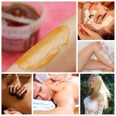 Mens hair removal, Manscaping, Brazilian Wax, Body scrub, Massage