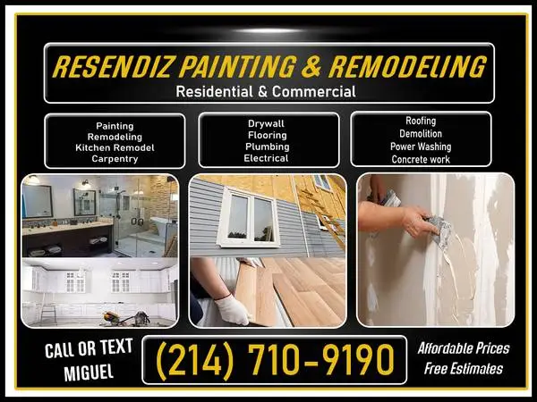 ✅PAINTING ✅REMODELING ✅FRAMING✅CARPENTER✅DRYWALL ✅FLOORING ✅FENCE