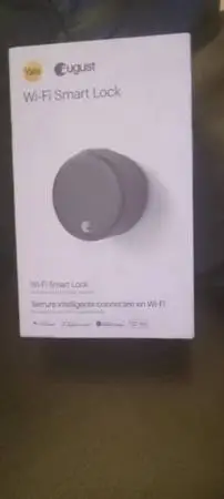 *new never opened or used* Yale August  WI-FI Smart Lock