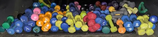Pick your 5lb or 3 lb Neoprene coated or Chrome Pairs of Dumbells