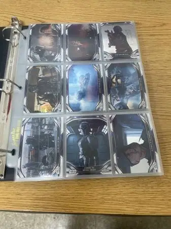 Topps Chrome Star Wars Mandalorian 41-card lot (all different w/Grogu)