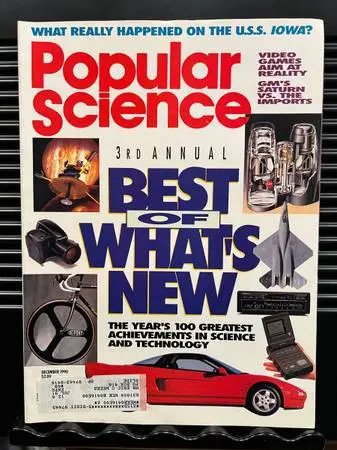 December 1990 Popular Science magazine