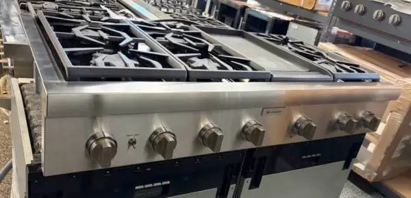 Stainless steel Range Top with Star burners