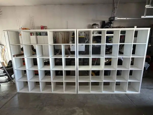 (2) IKEA SHELVES, EXCELLENT CONDITION