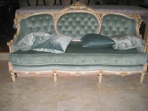high end Italian sofa
