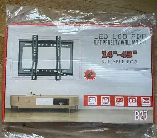Universal 14”-43” ”Big Large TV Monitor Television Set Wall Mount Kit
