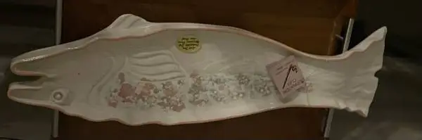 Ceramic Salmon Platter