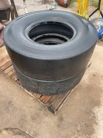 Packer / Compactor slick tires - New