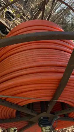 3/4” HDPE Conduit – 5,530 ft on Reel w/ Trailer – SDR-11 Silicore